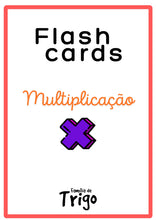 Carregar imagem no visualizador da galeria, Flashcards de Multiplicação (download gratuito) - PDF