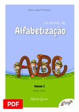 Carregar imagem no visualizador da galeria, No mundo da Alfabetização - VOLUME 3 - Sílabas simples - PDF