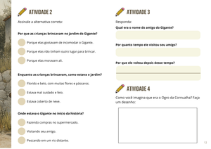 Questionário Literário: O Gigante egoísta (Oscar Wilde) - PDF