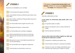 Questionário Literário: A Bela e a Fera (Madame Beaumont) - PDF