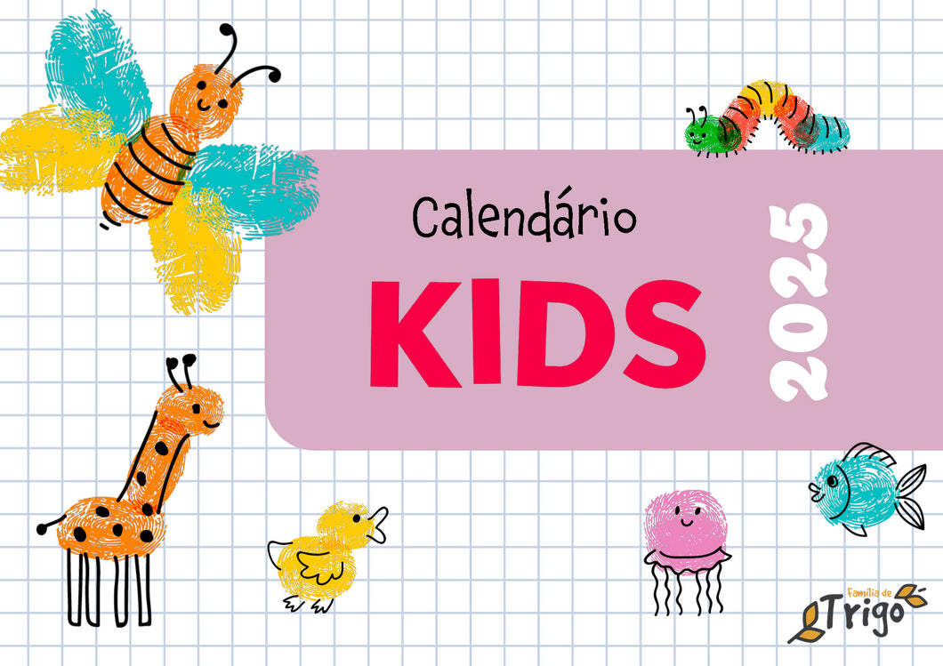 Calendário KIDS 2025 - PDF