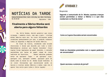 Carregar imagem no visualizador da galeria, Questionário Literário: A Fantástica Fábrica de Chocolate (Roald Dahl) - PDF