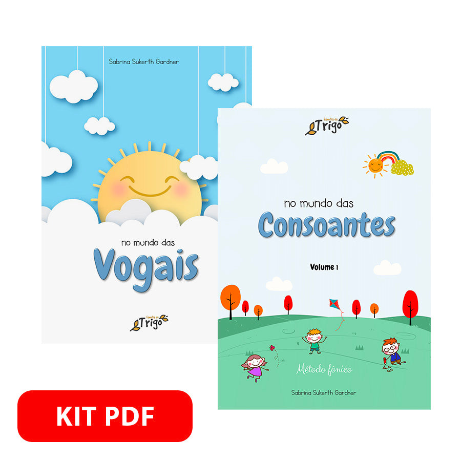 KIT Vogais + Consoantes | Pré-Alfabetização (PDF)