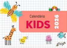Carregar imagem no visualizador da galeria, Calendário KIDS 2026 - PDF