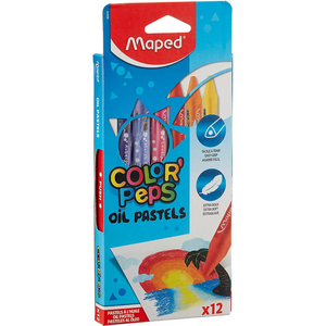 Giz Color Peps (Oil Pastels) 12x Cores