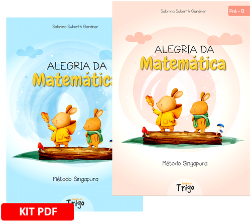 KIT PDF - Alegria da Matemática PRÉ-A + PRÉ-B