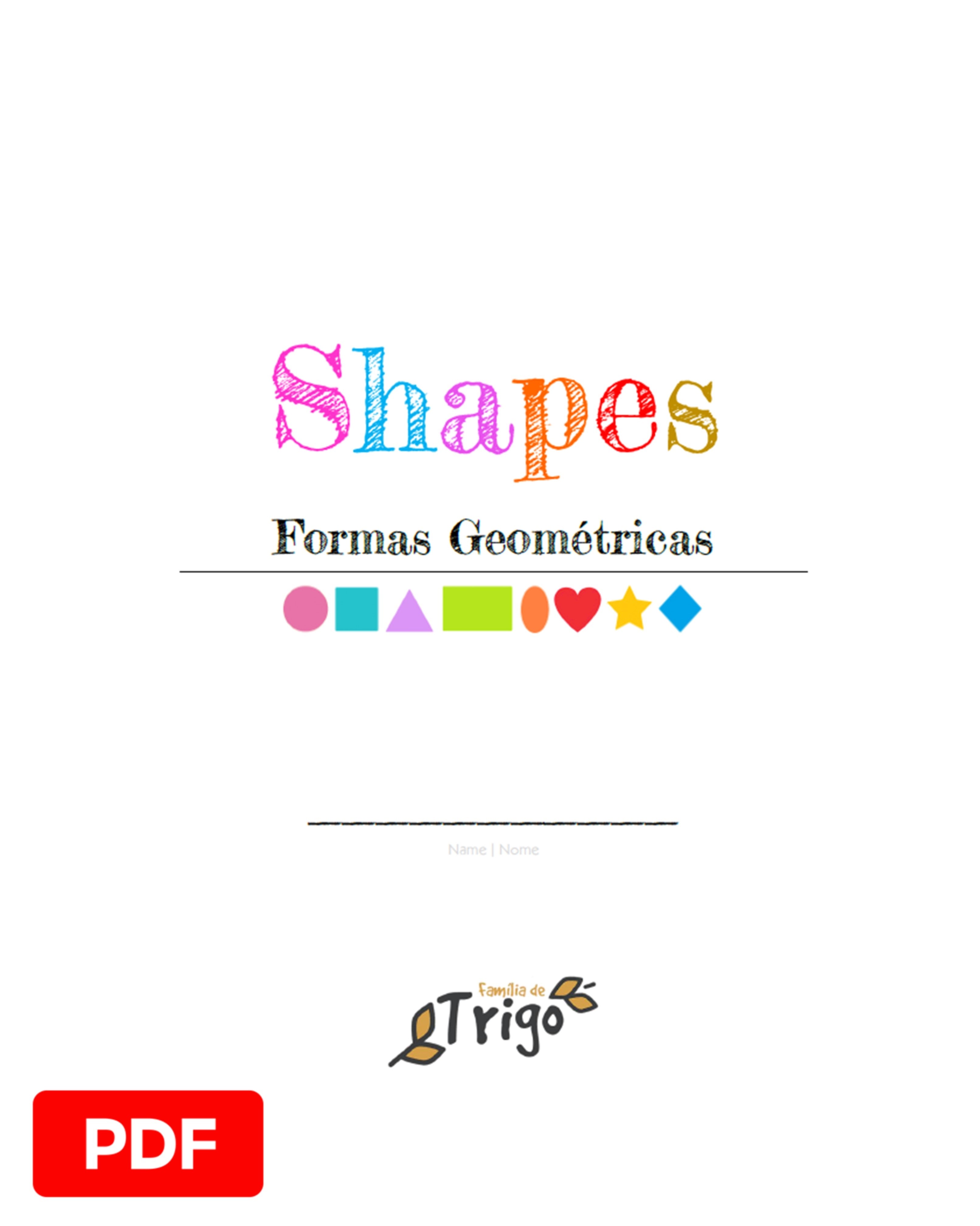 SHAPES - FORMAS GEOMÉTRICAS – Família de Trigo